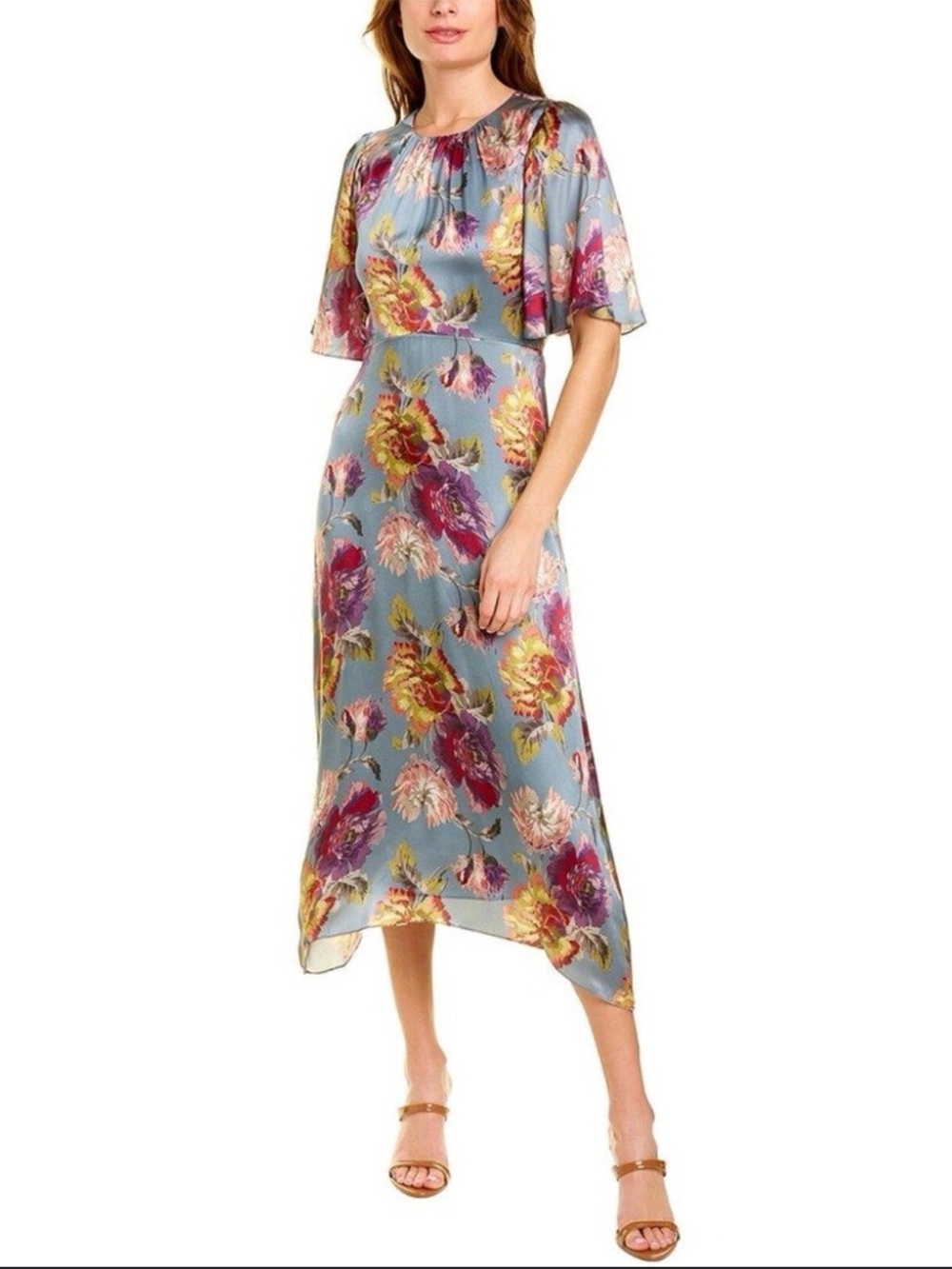 Rebecca Taylor Silk Midi Dress